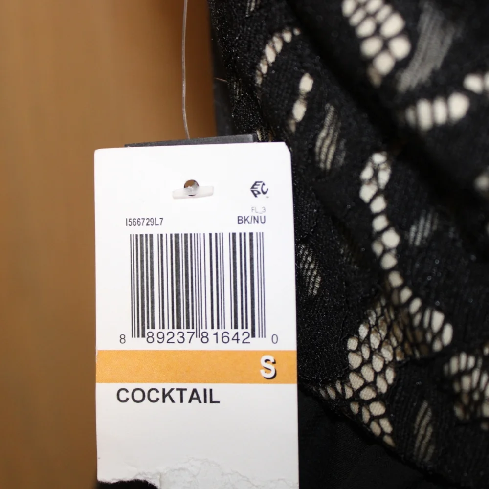 Lace and Sheer Dress Babydoll, sweetheart neckline, super Sexy, Goth, Black - Picture 7 of 7